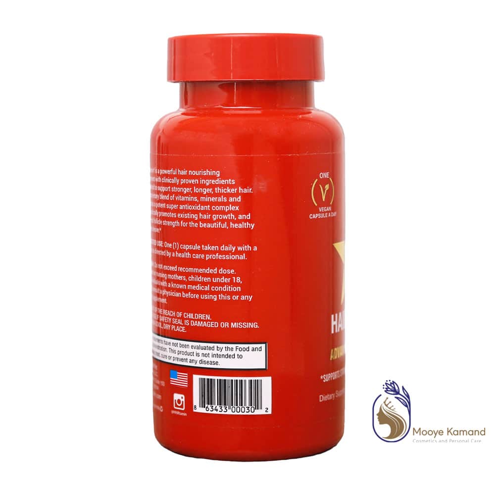 کپسول هیرتامین - بهترین قرص ضد ریزش مو در 2023 (30عددی)