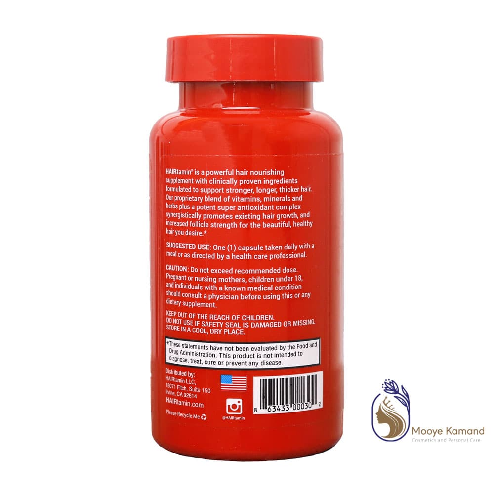 کپسول هیرتامین - بهترین قرص ضد ریزش مو در 2023 (30عددی)