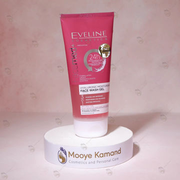 ژل شستشو هیالورونیک صورتی اولاین