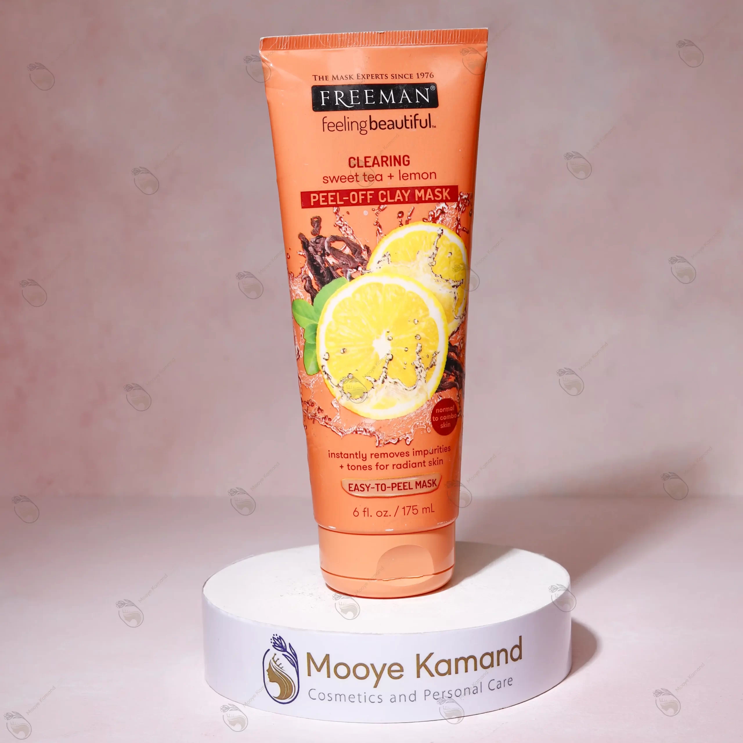 ماسک لیمو و چای شیرین فریمن