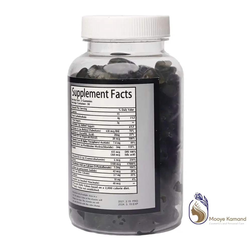 پاستیل کویین کویین - ضد ریزش مو (60عددی)