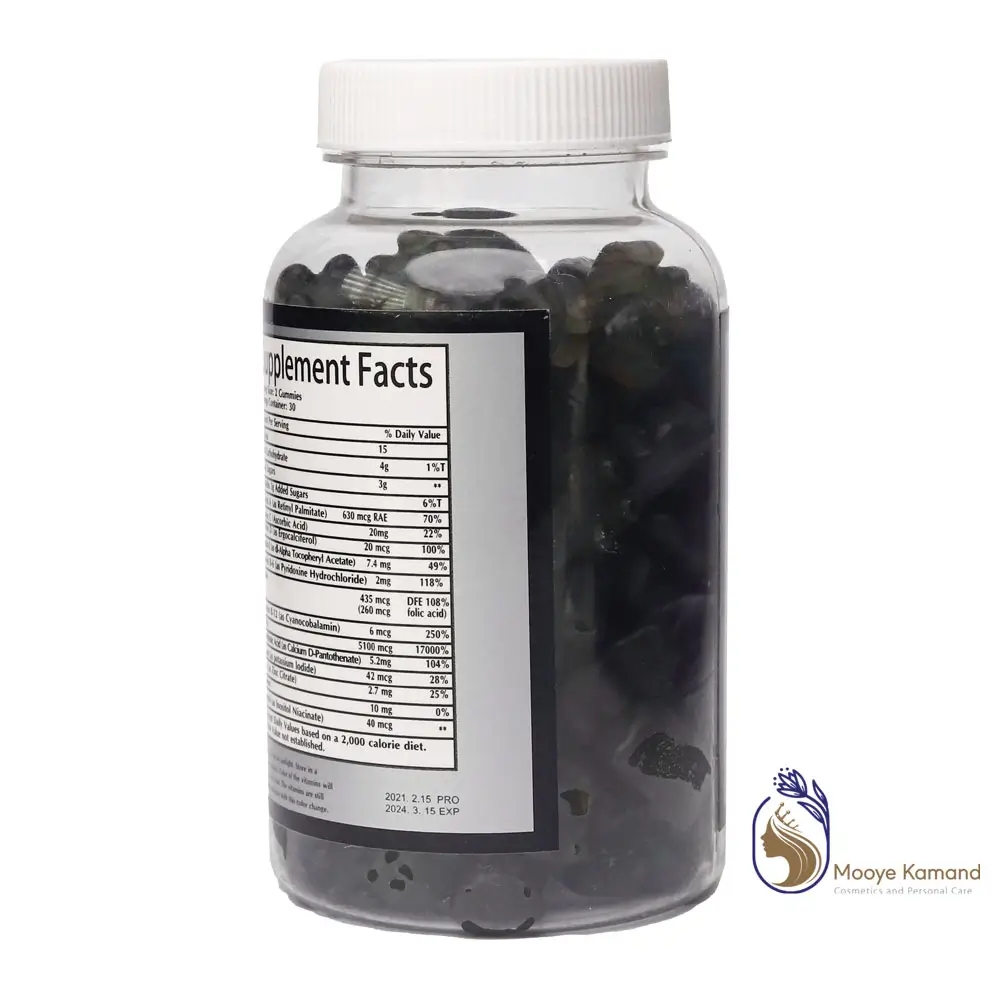 پاستیل کویین کویین - ضد ریزش مو (60عددی)