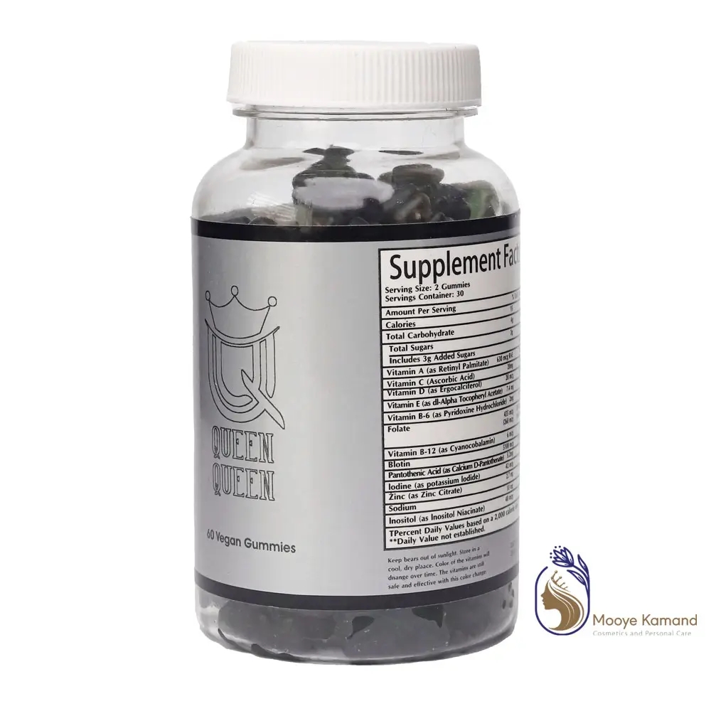 پاستیل کویین کویین - ضد ریزش مو (60عددی)