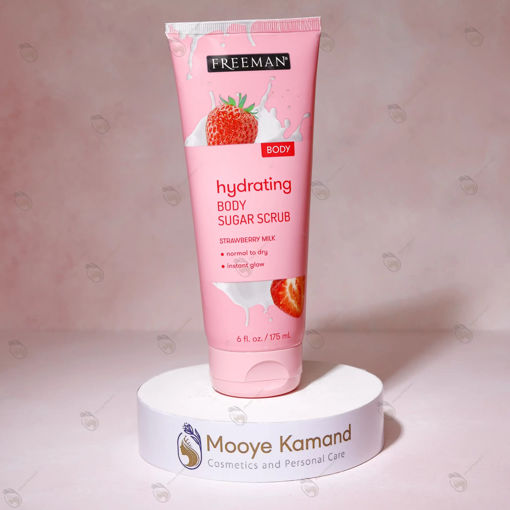 اسکراب شکر بدن توت فرنگی فریمن
