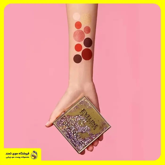 پالت سایه اولاین مدل اسپارکل ⭐ پالت سایه 9 رنگ اولاین