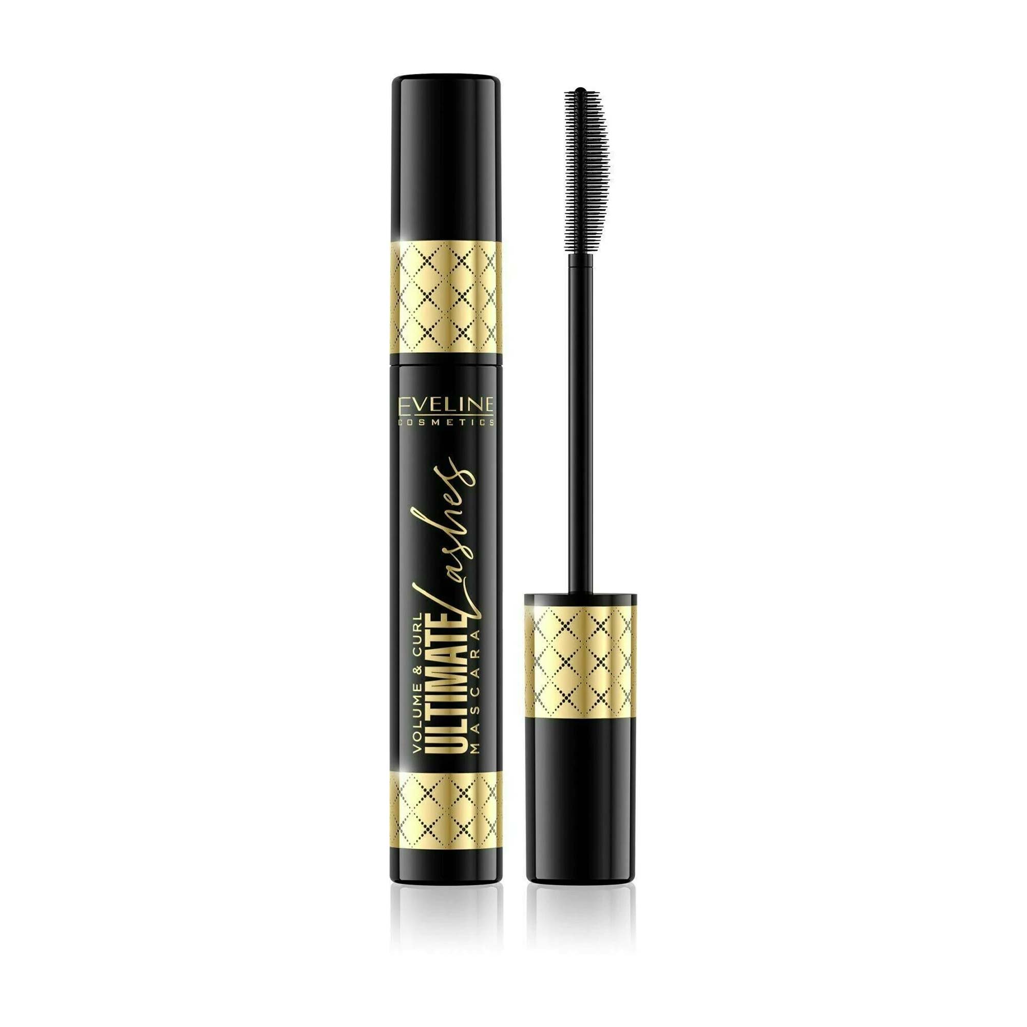 ریمل Eveline Cosmetics Ultimate Lashes Volume &amp; Curl Mascara