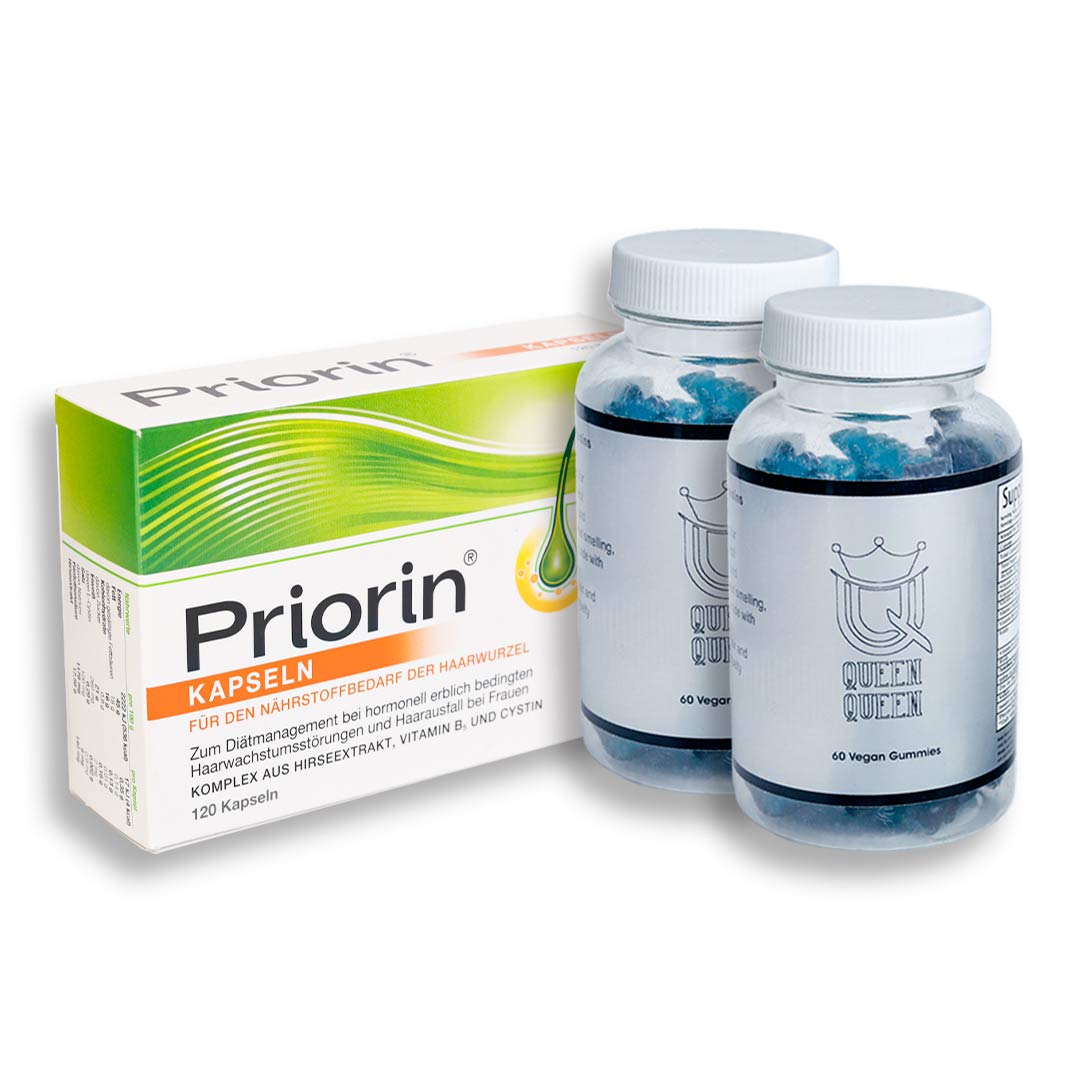 پک پریورین و پاستیل کویین کویین priorin &amp; queen queen