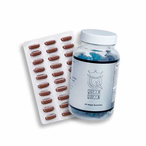 پک یک ورق پریورین و یک بسته پاستیل کویین priorin &amp; queen queen