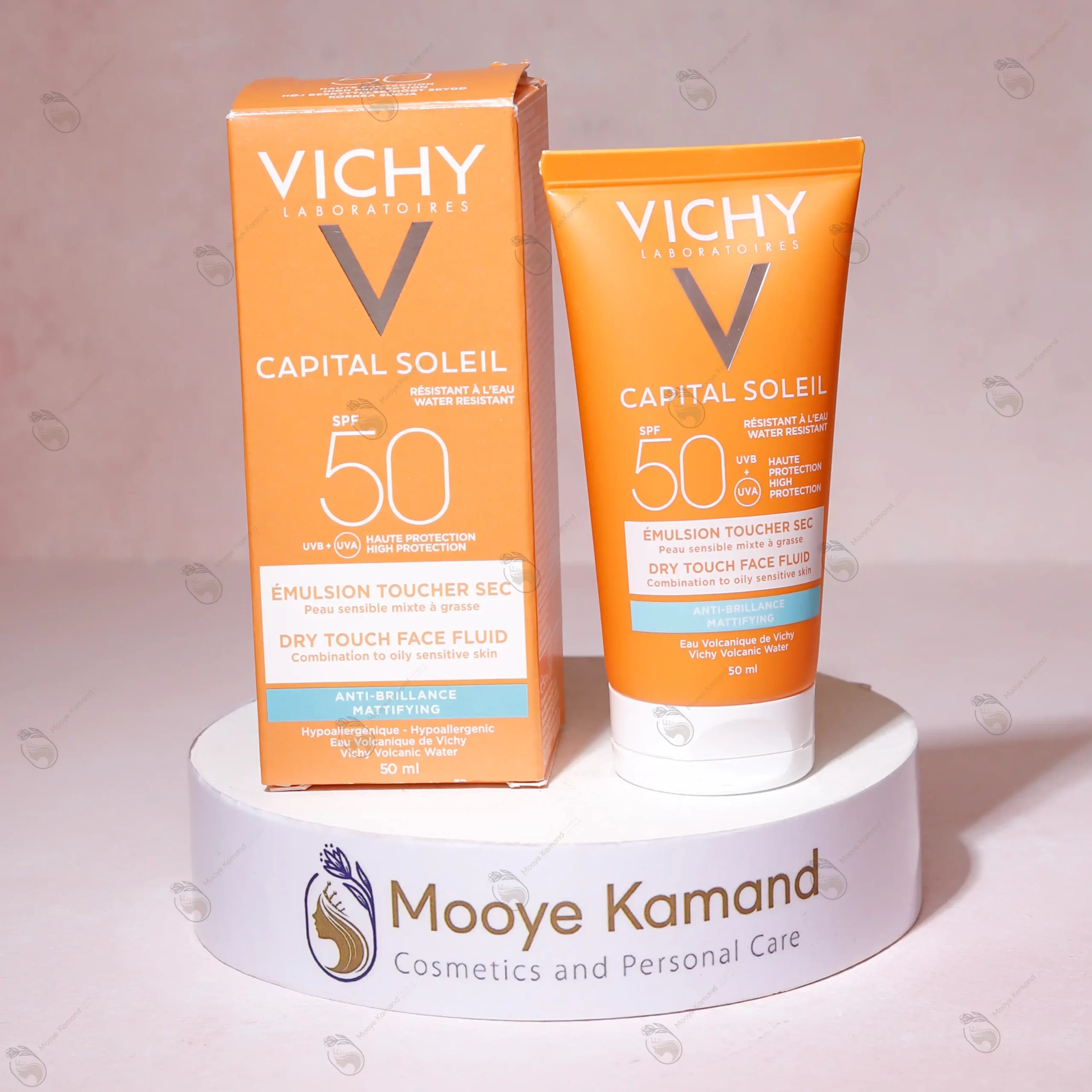 ضد آفتاب ویشی پوست مختلط تا چرب