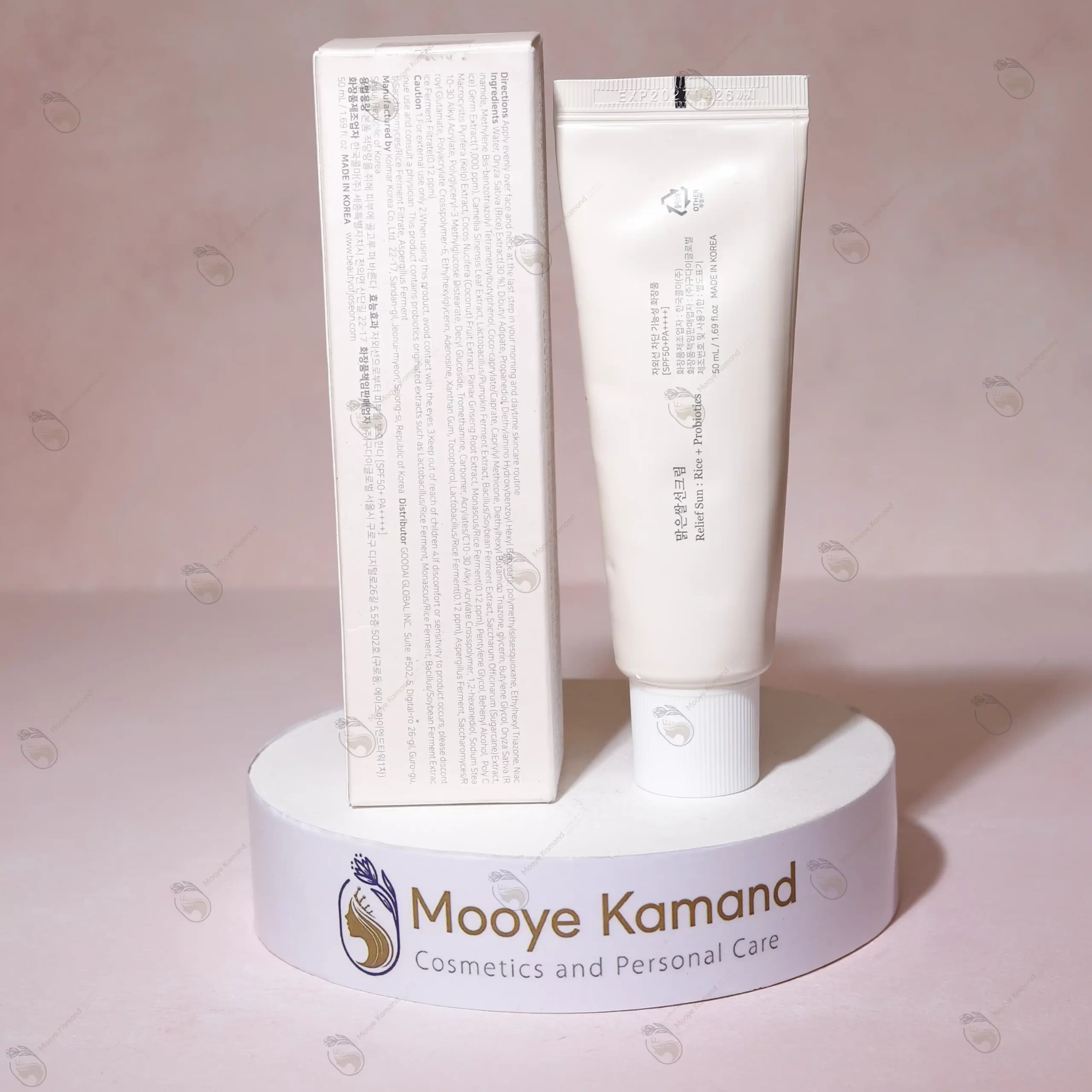 ضدآفتاب کرمی بیوتی آف جوسان SPF50