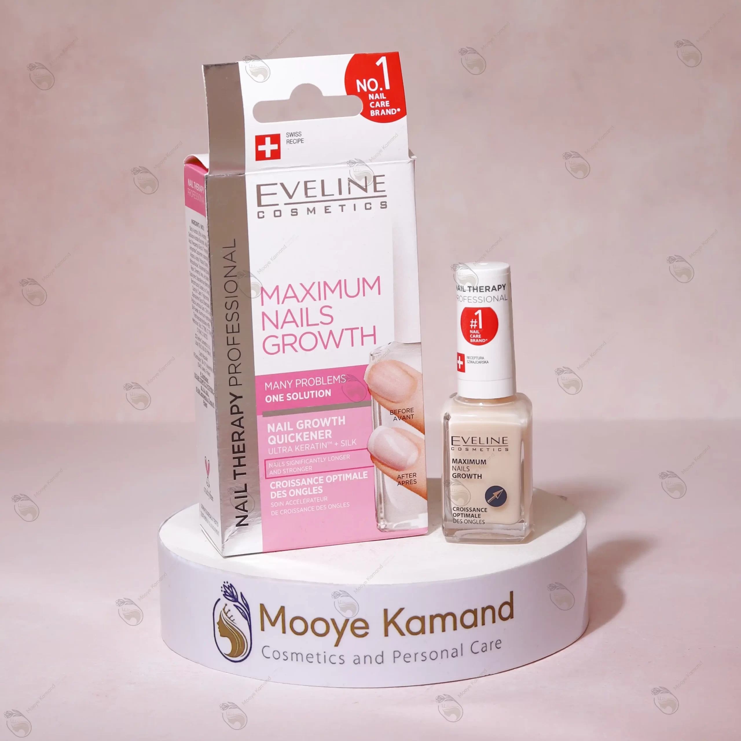 لاک تقویت کننده و افزایش رشد حداکثری ناخن اولاین