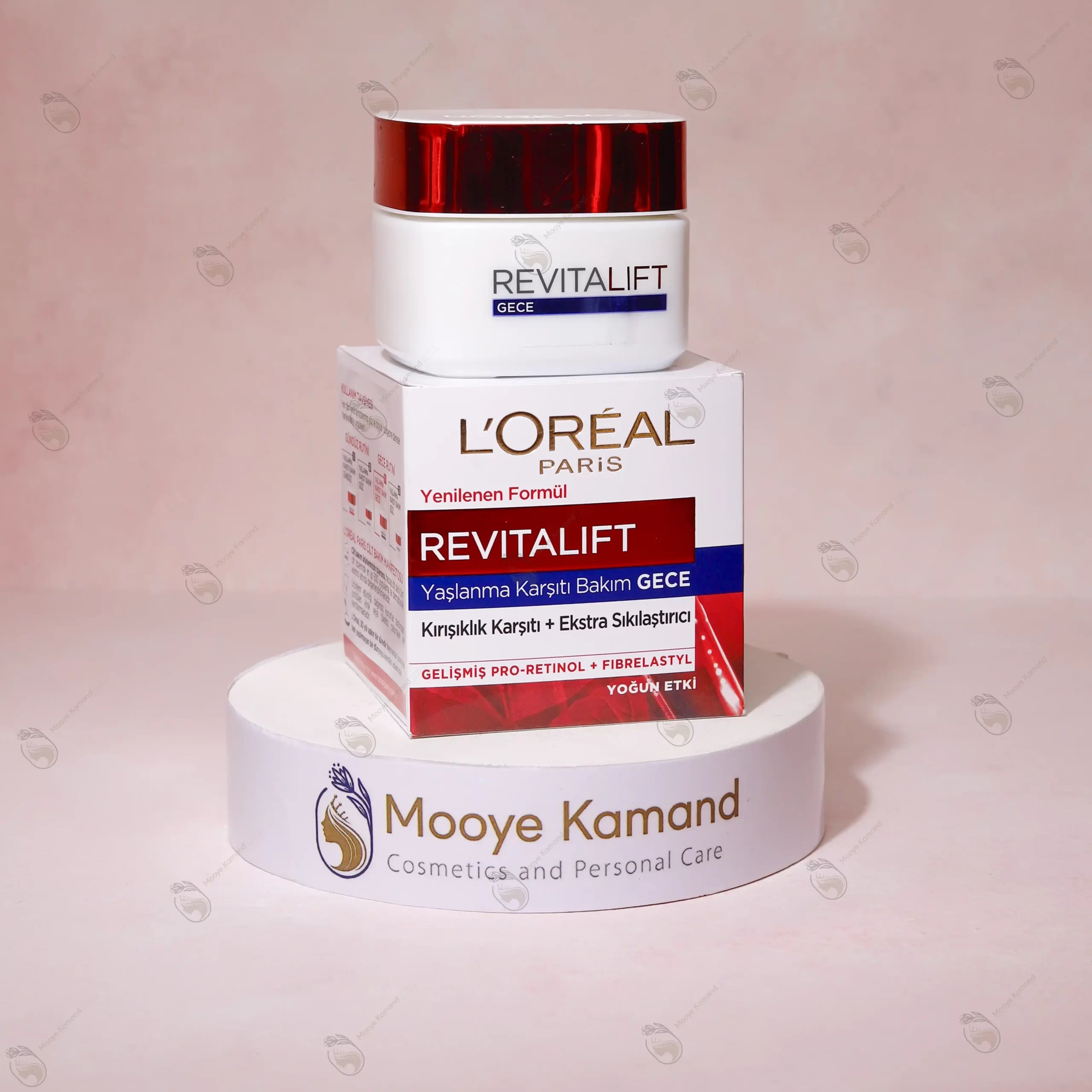 کرم ضد چروک و ضد پیری (شب) مدل رویتالیفت حجم 50 میل لورال