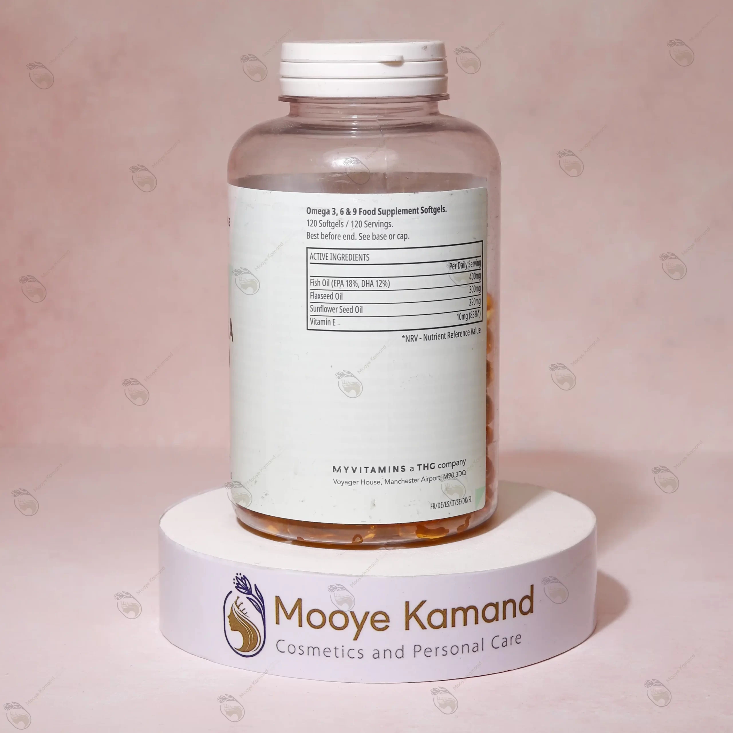کپسول امگا 369 مای ویتامینز 120عددی