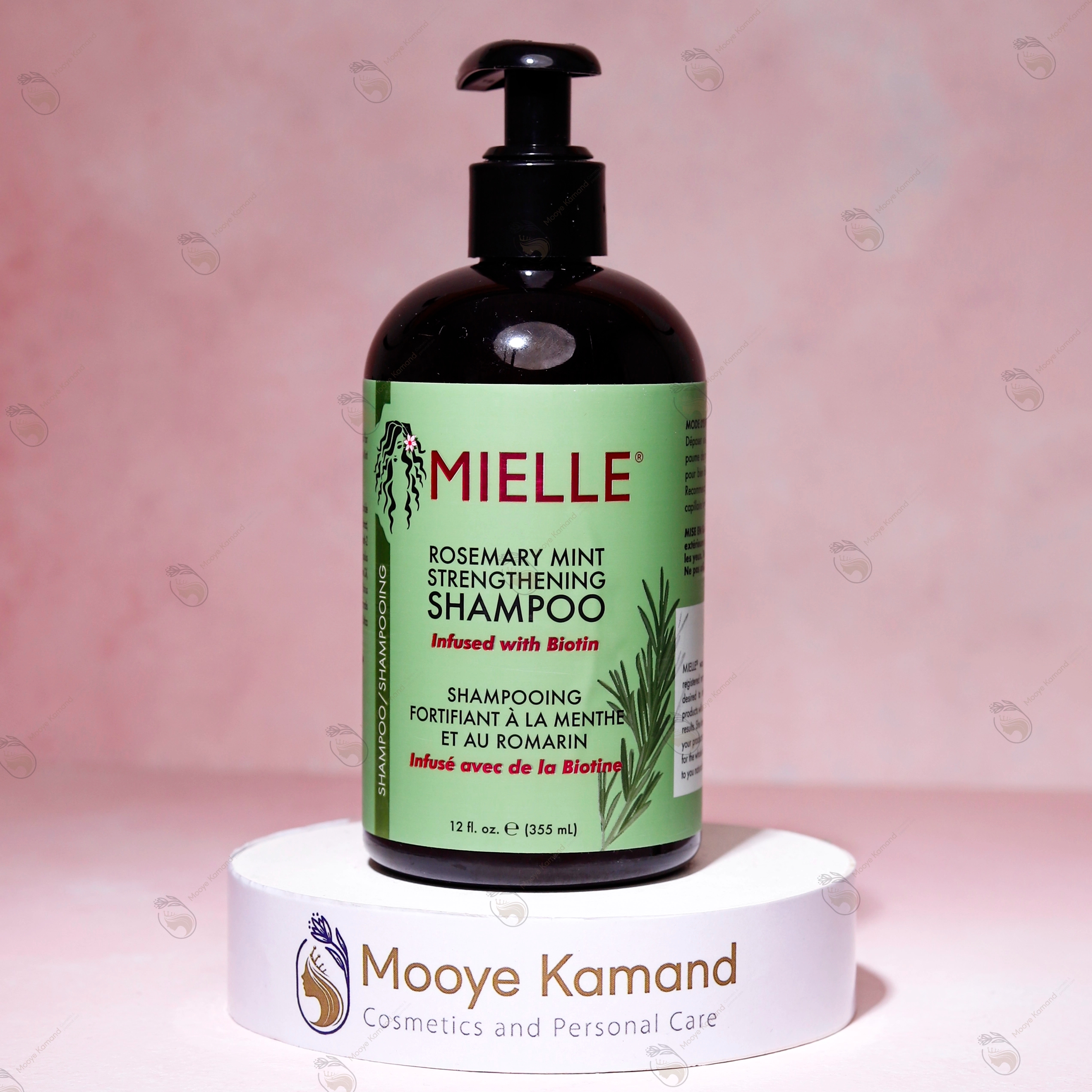 شامپو رزماری و نعناع مایل MIELLE