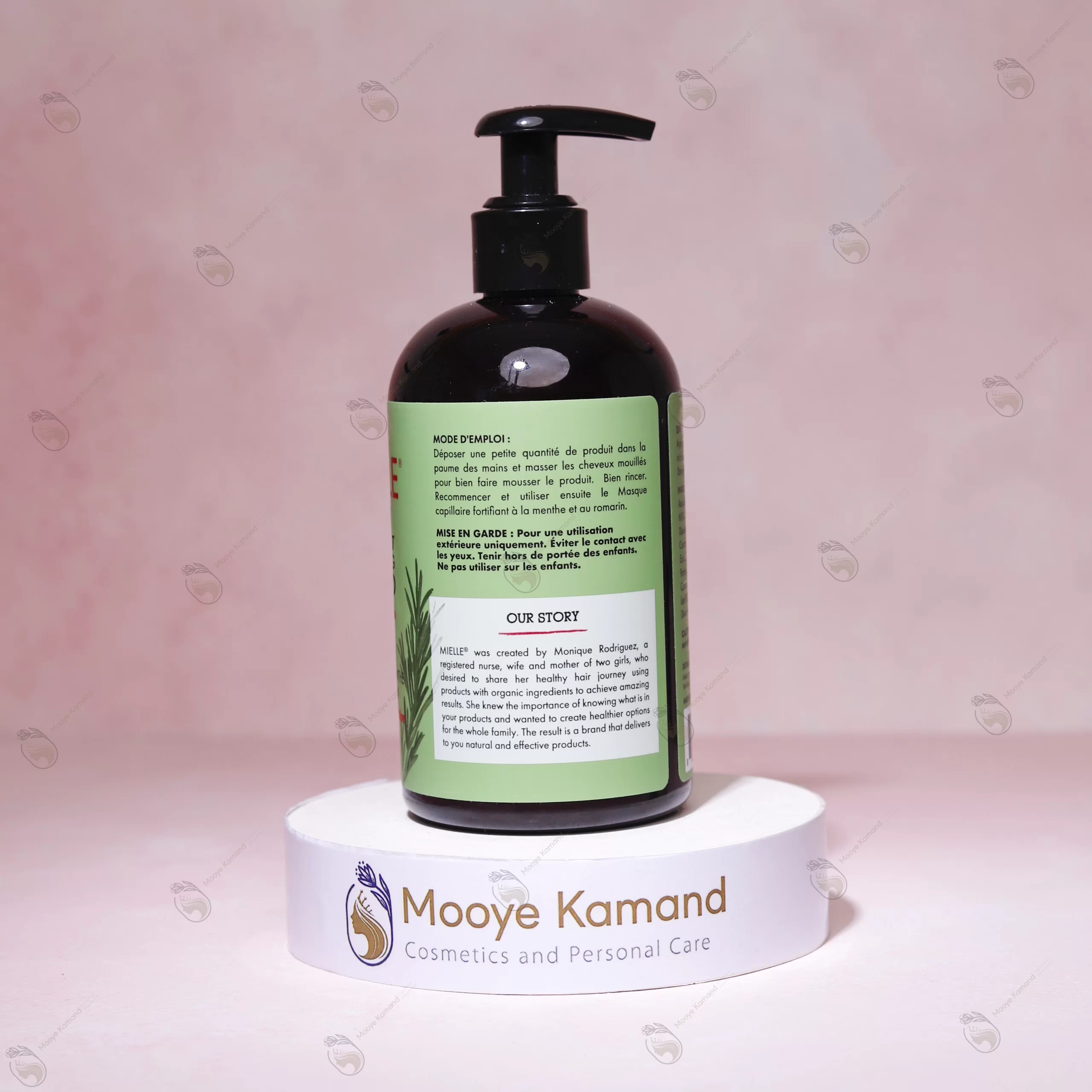 شامپو رزماری و نعناع مایل MIELLE