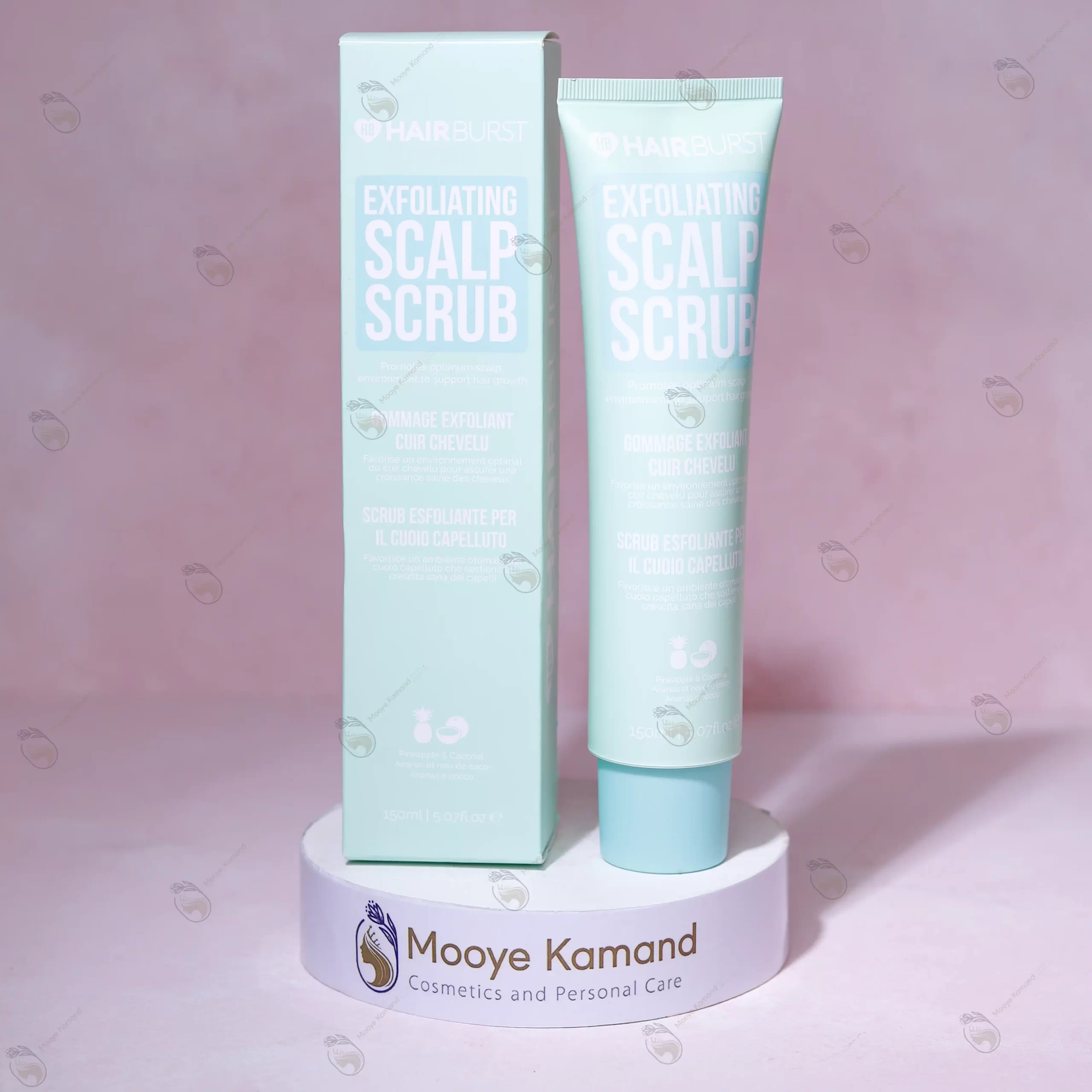 اسکراب کف سر هیربرست حجم 150 میل