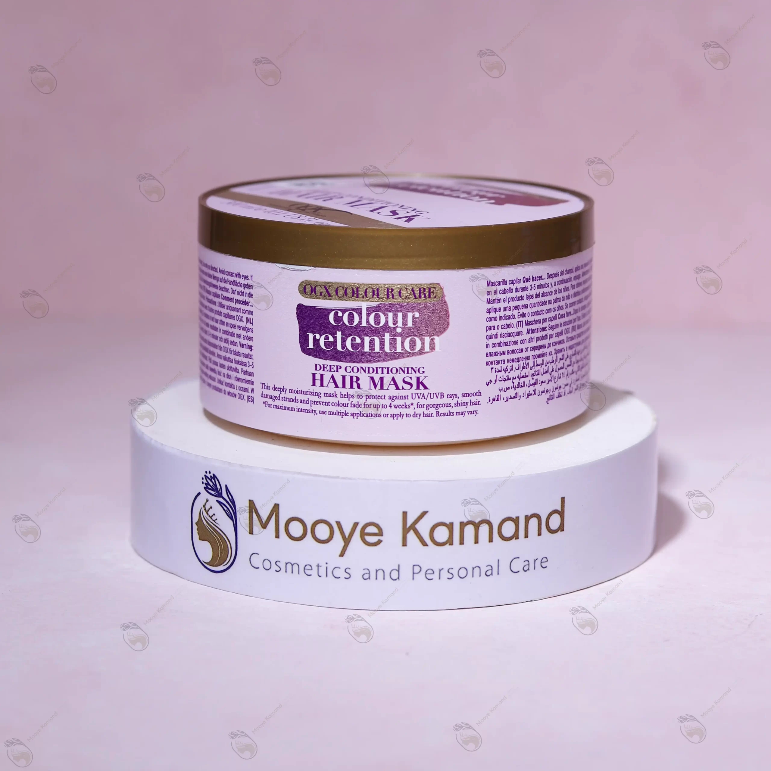 ماسک موهای رنگ شده او جی ایکس