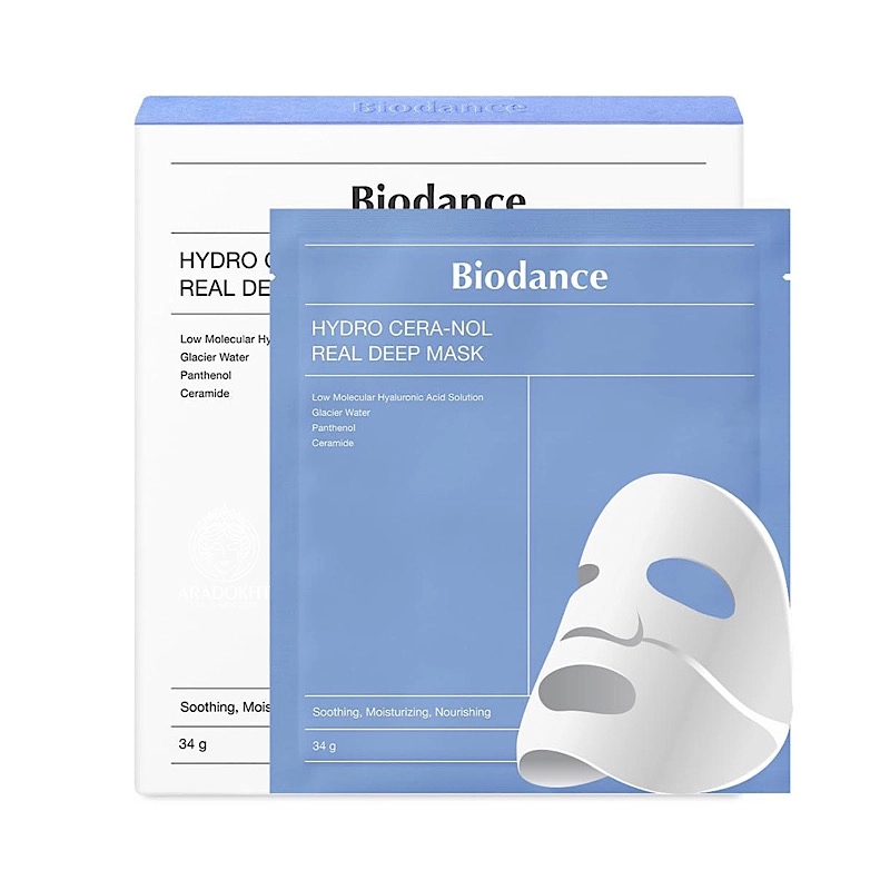ماسک ورقه ای هیدرا سرانول بایودنس Biodance