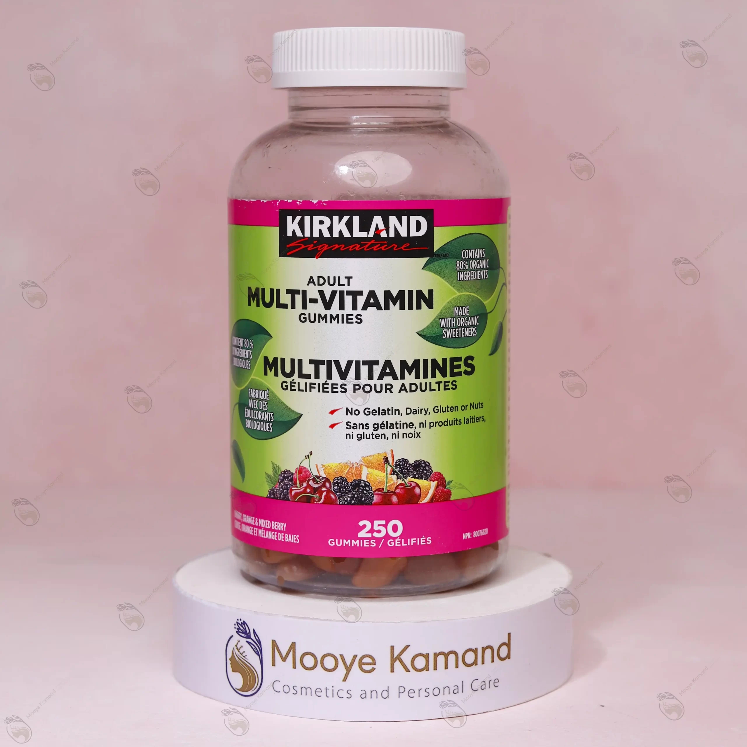 پاستیل مولتی ویتامین بزرگسالان کرکلند