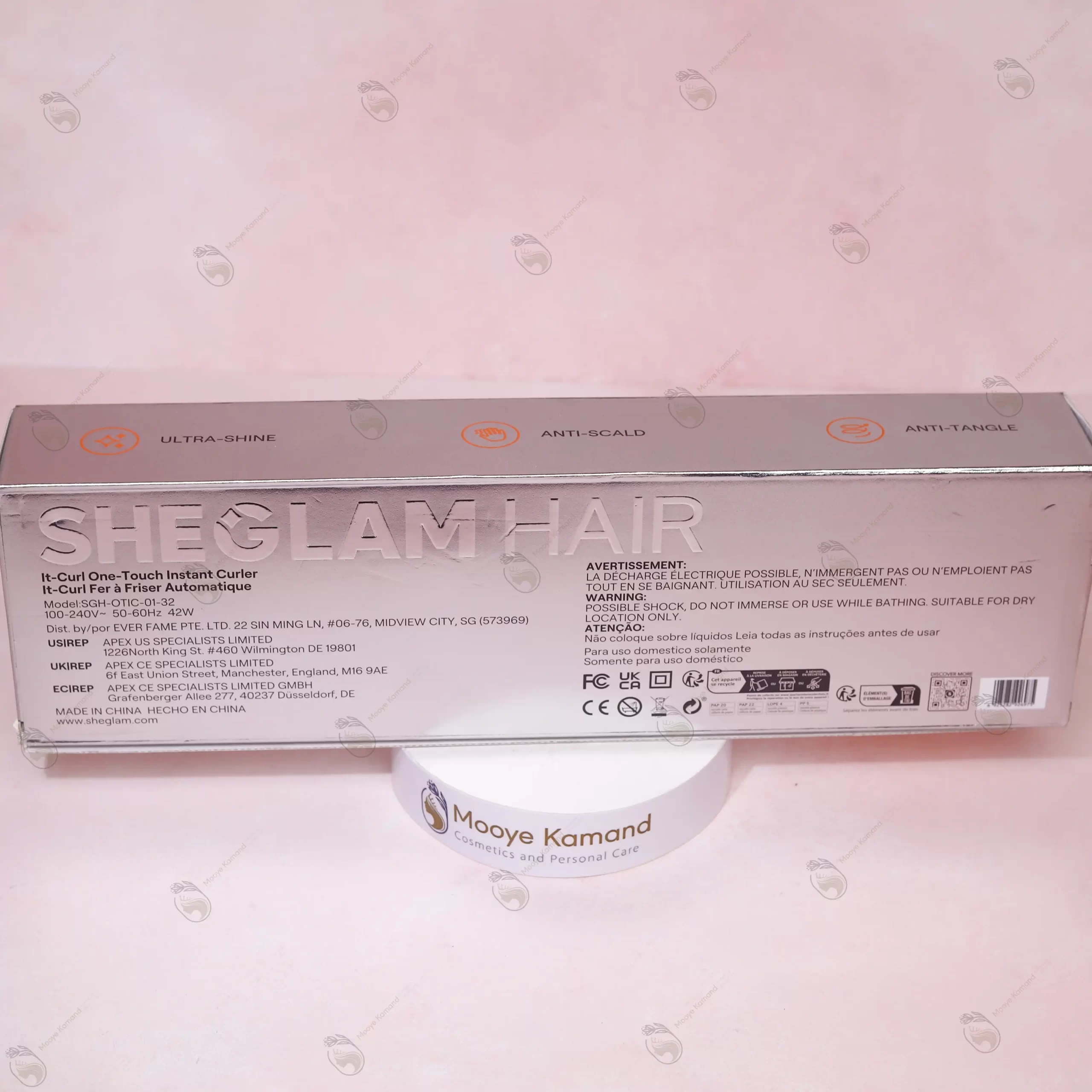 دستگاه فر کننده مو شیگلم