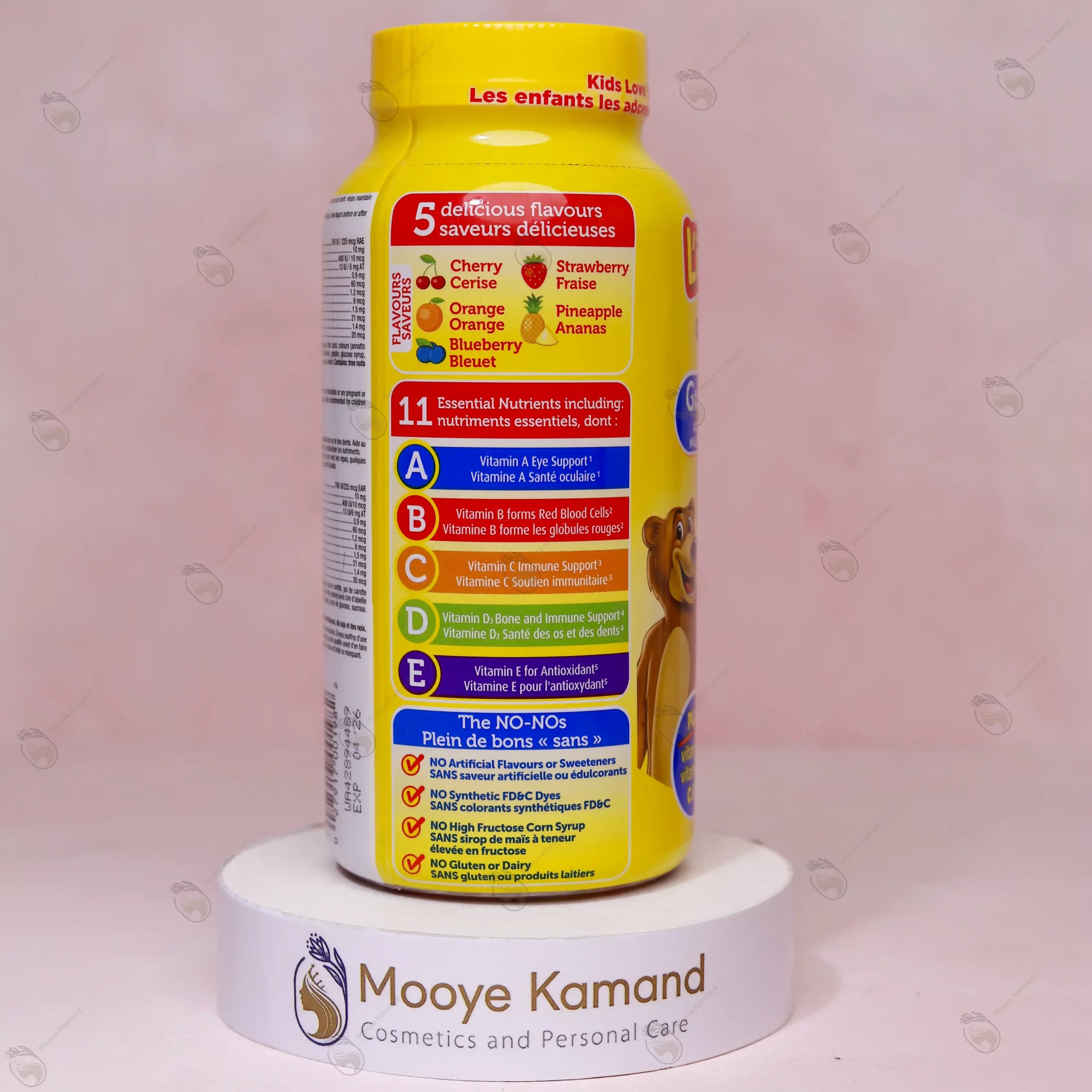 پاستیل مولتی ویتامین کودک لیل کریترز