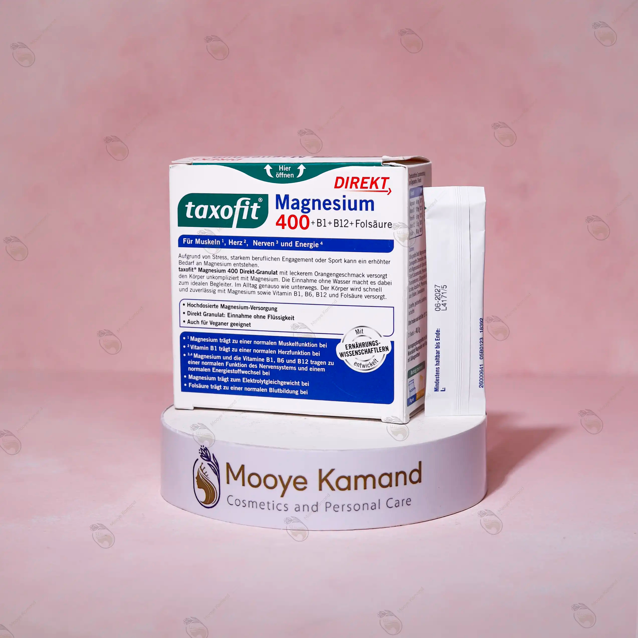 پودر منیزیم 400 و ویتامین گروه ب تاکسوفیت