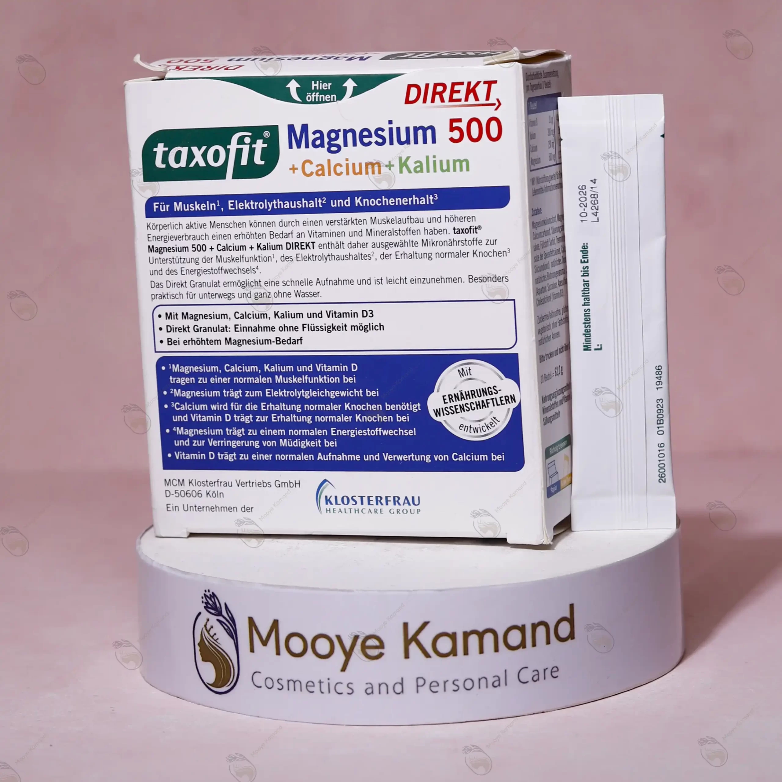 پودر منیزیم ، کلسیم و پتاسیم تاکسوفیت