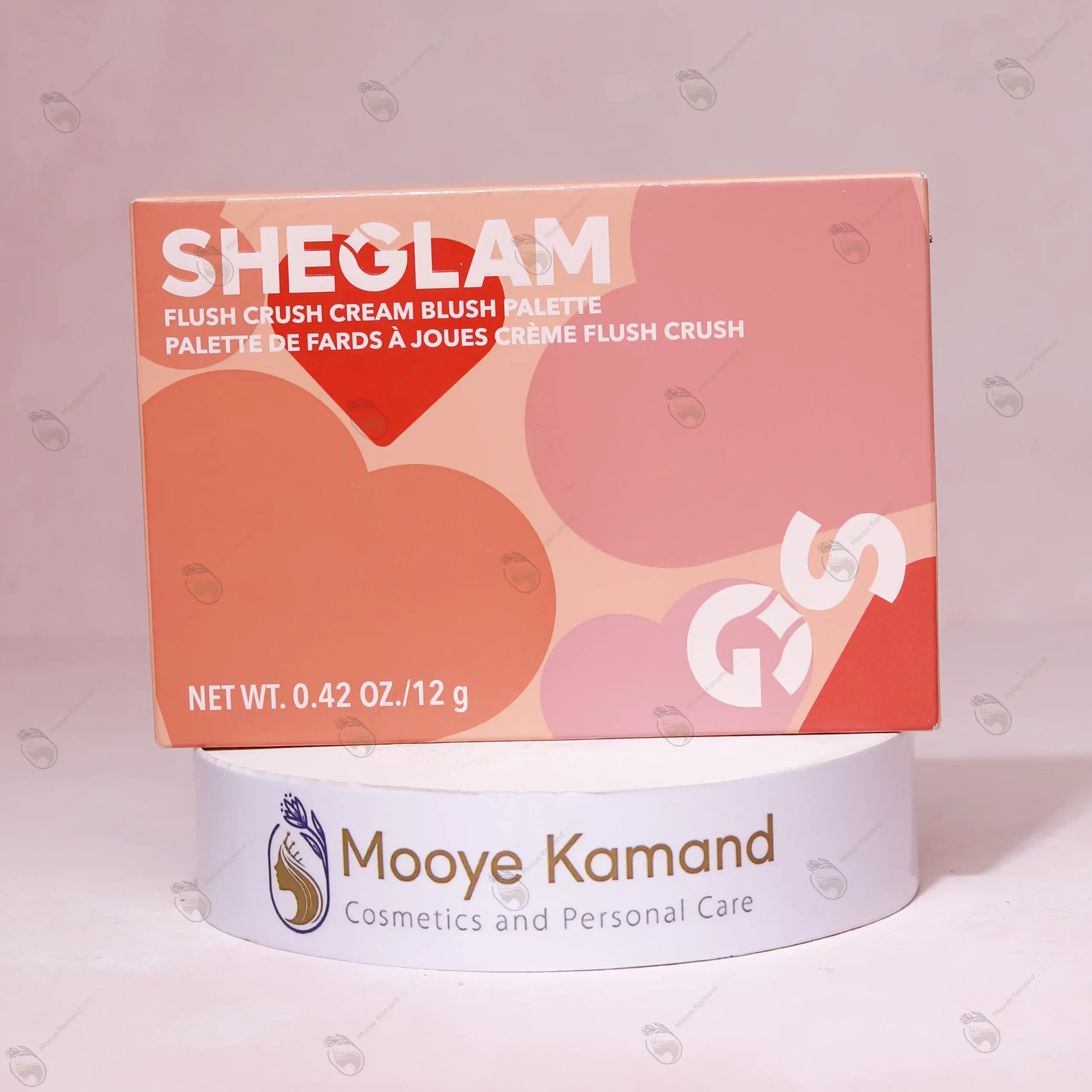 پالت رژگونه قلبی شیگلم