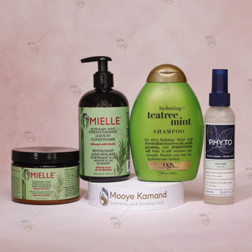 پک موهای چرب (کف سر چرب/ساقه مو چرب)