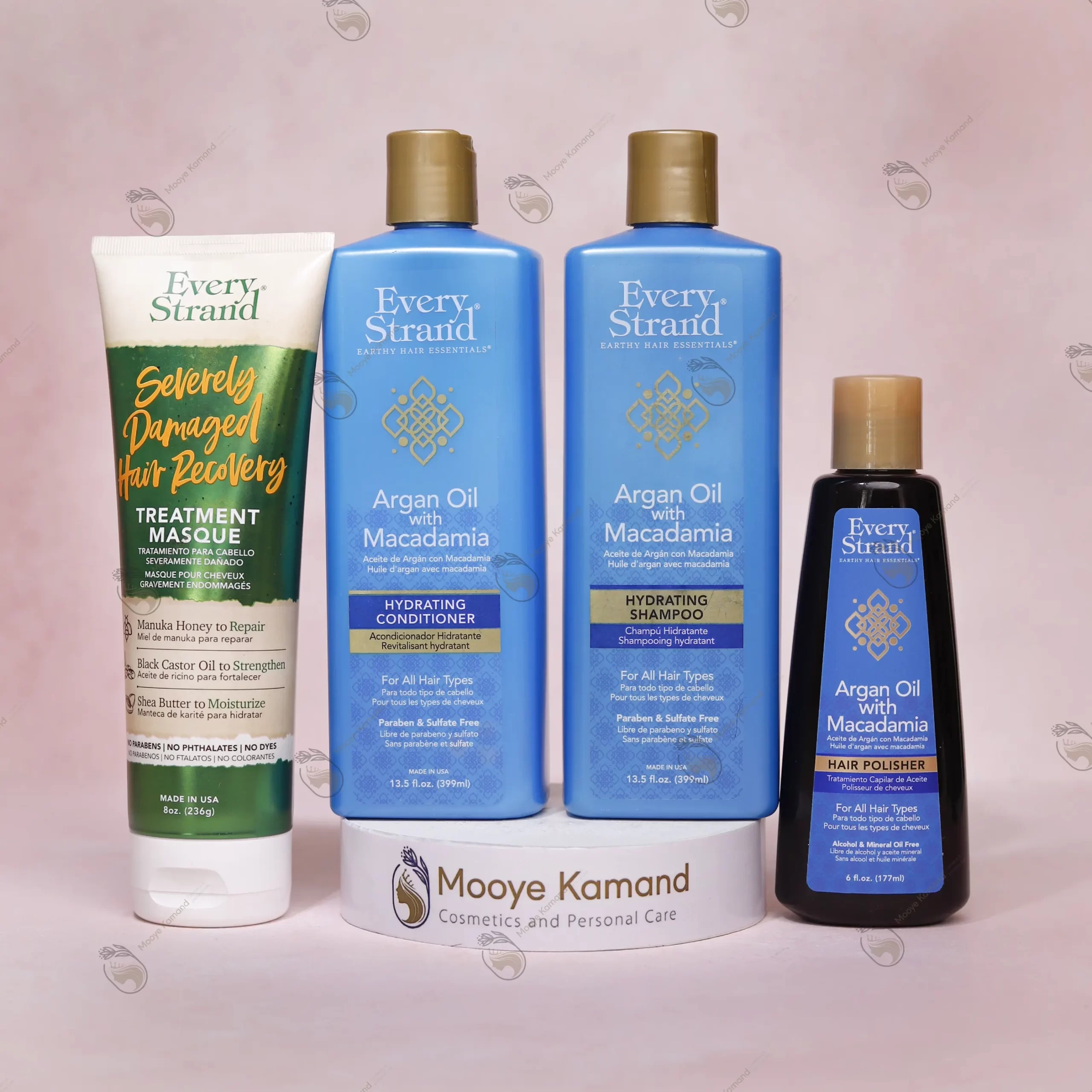 پک موهای خشک