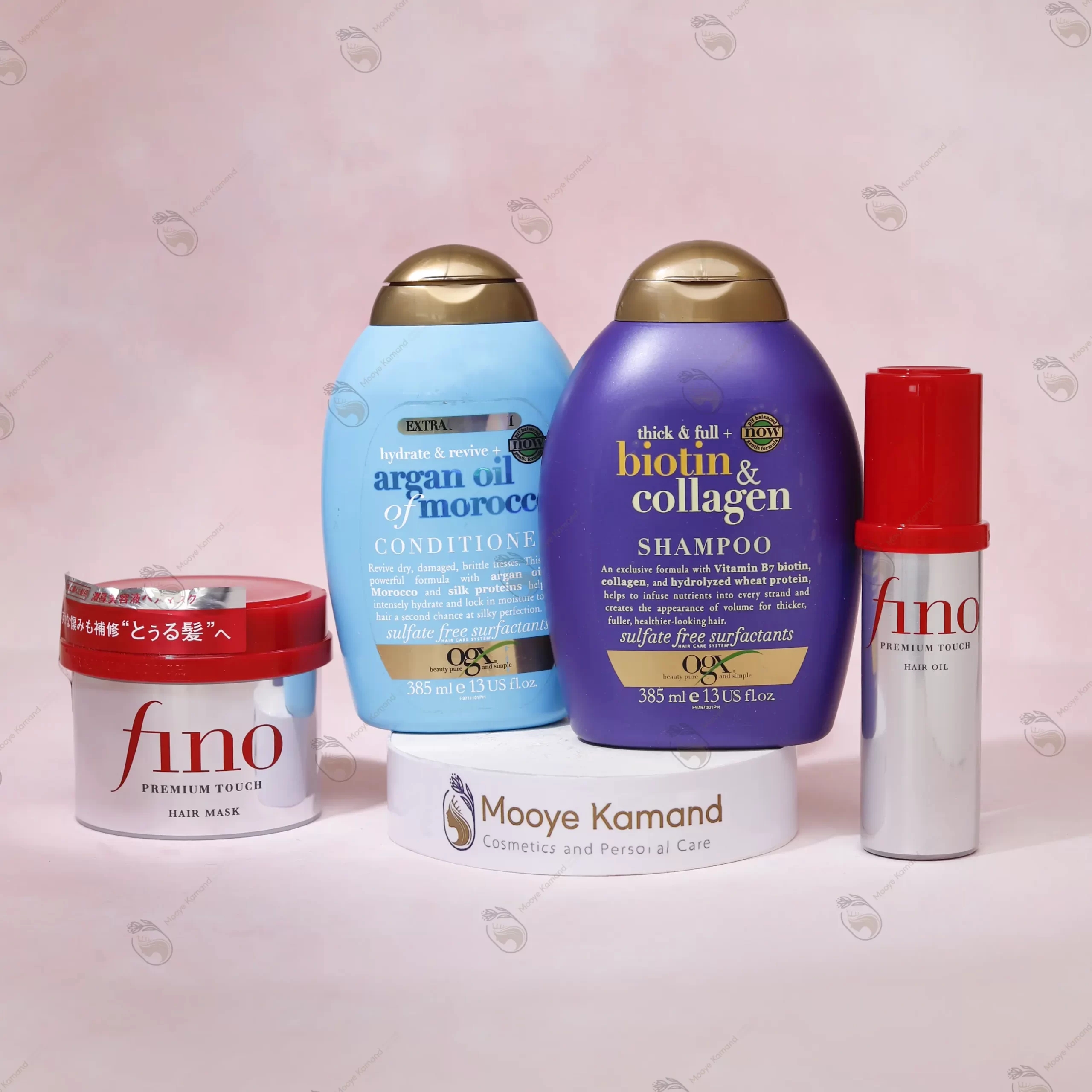 پک 4 عددی موهای نرمال و کم حجم