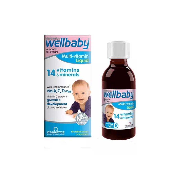 شربت مولتی ویتامین کودکان ول بیبی