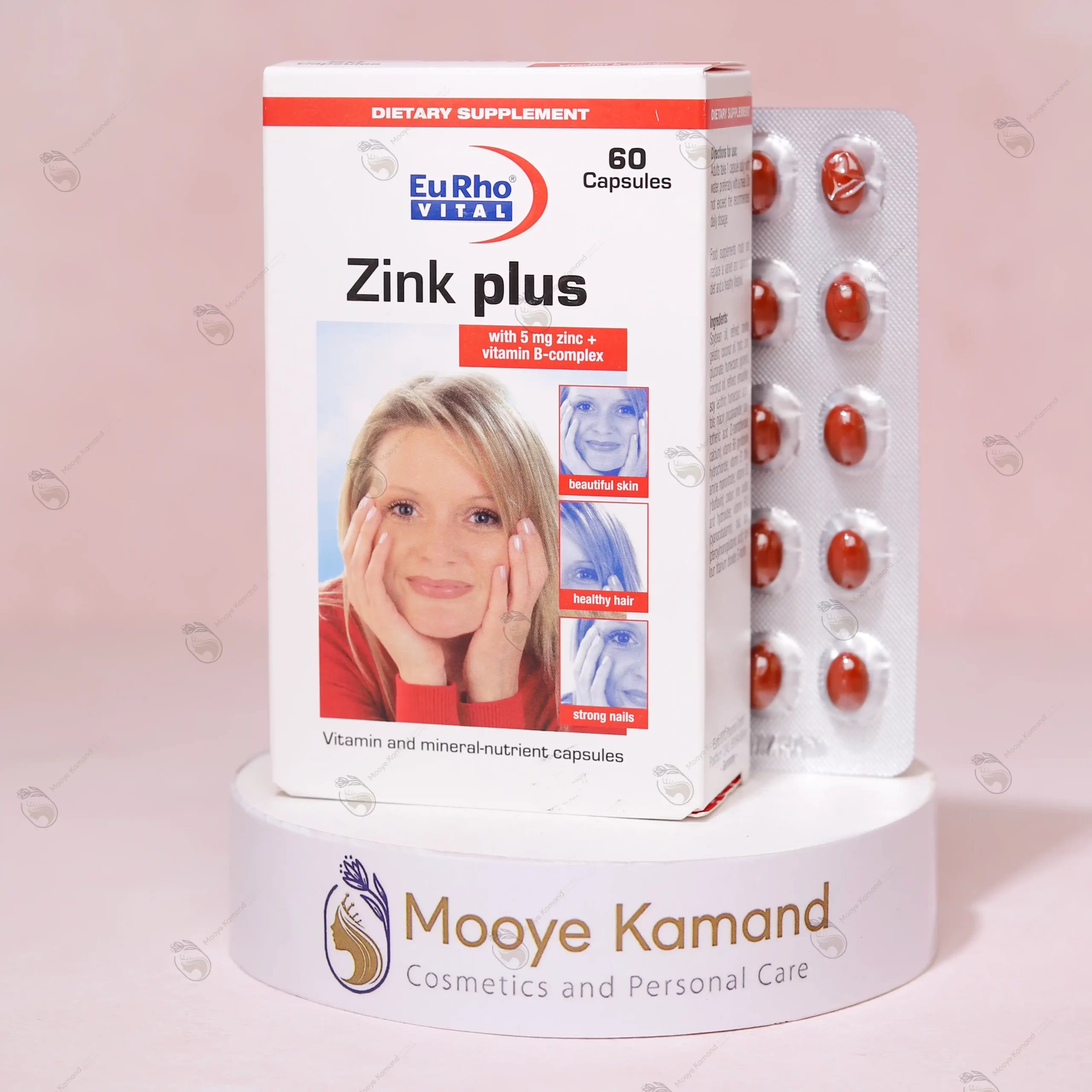 کپسول زینک پلاس یوروویتال