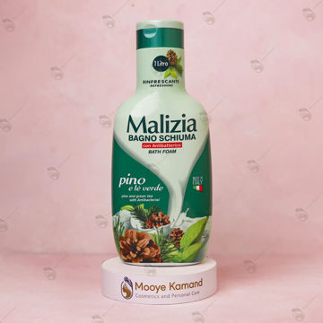 شامپو بدن مالیزیا حاوی عصاره چای سبز و میوه درخت کاج