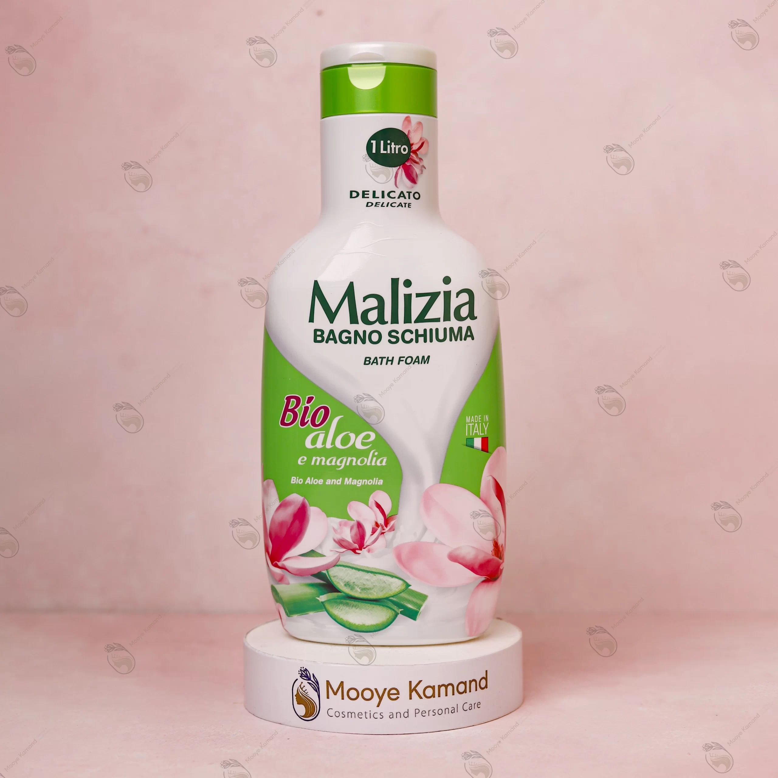 شامپو بدن مالیزیا حاوی عصاره آلوئه ورا و مگنولیا