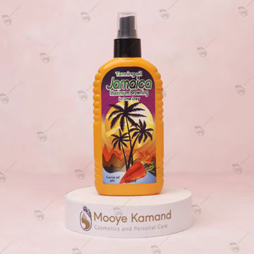 روغن برنز کننده بدن حاوی عصاره هویج جامائیکا