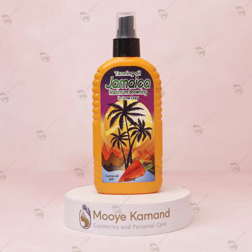روغن برنز کننده بدن حاوی عصاره هویج جامائیکا