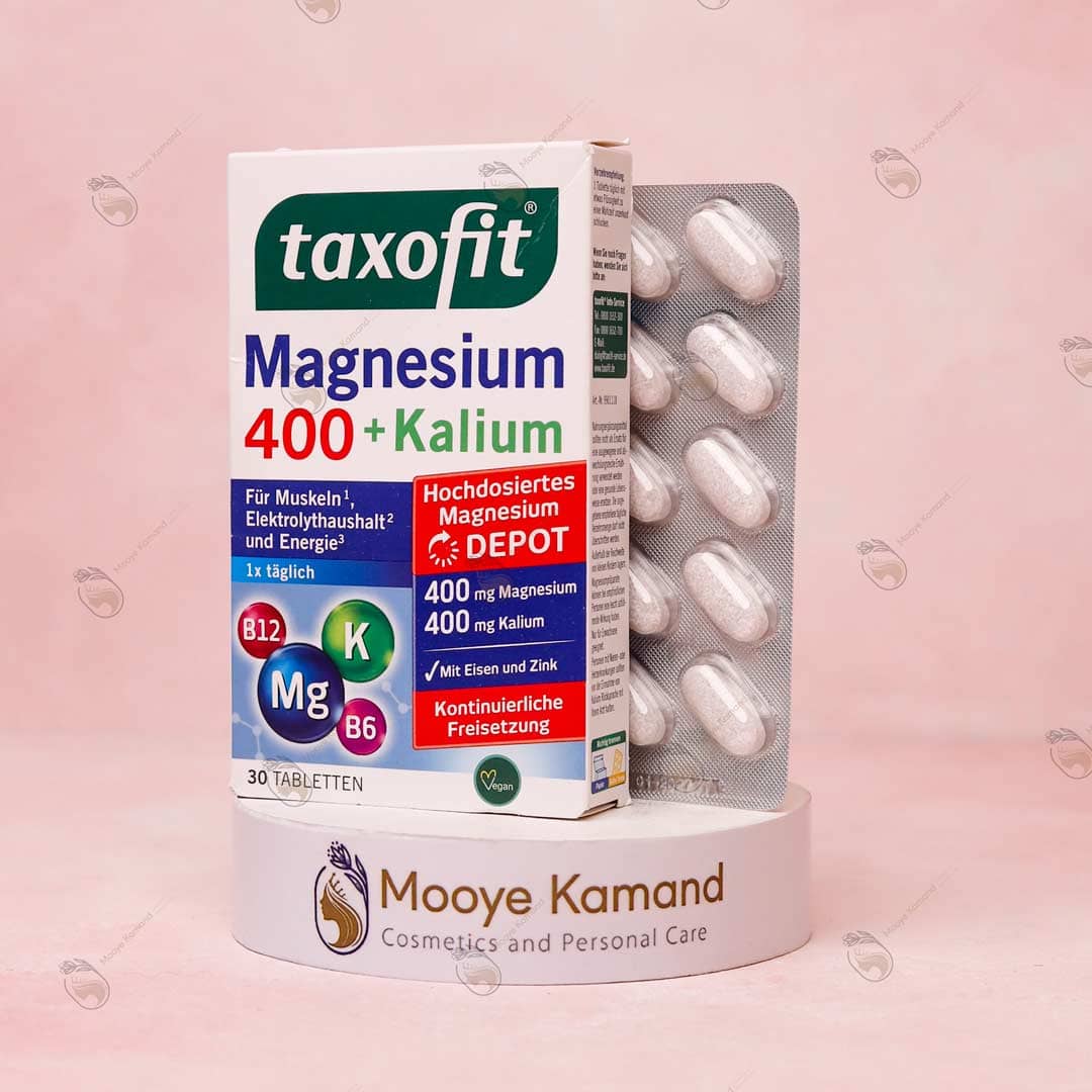 قرص منیزیم و پتاسیم تاکسوفیت