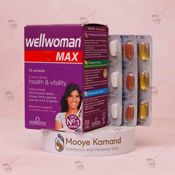 مکمل مولتی ویتامین زنان ول وومن مکس ویتابیوتیکس