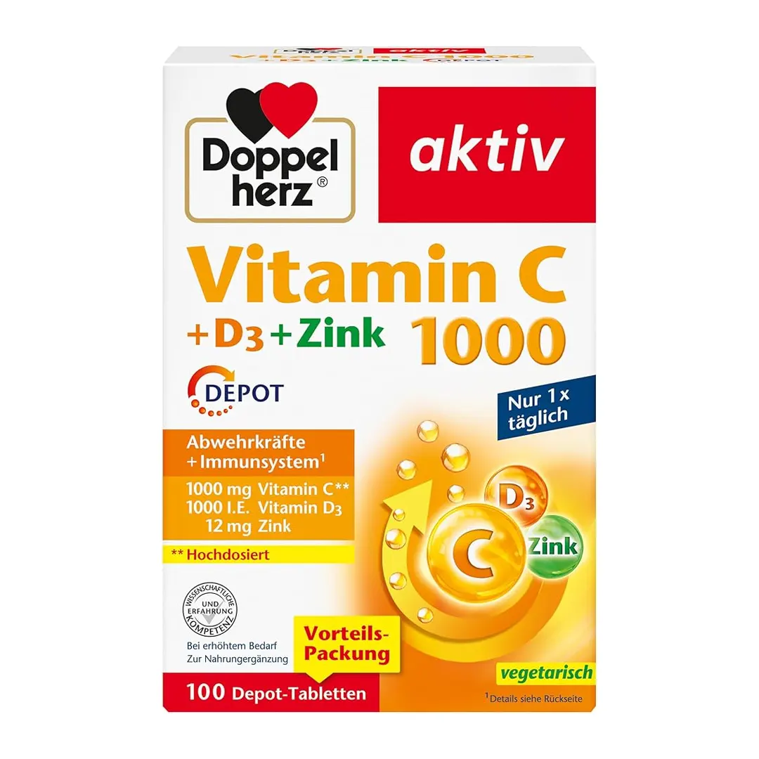 ویتامین سی اکتیو دوپل هرز آلمان