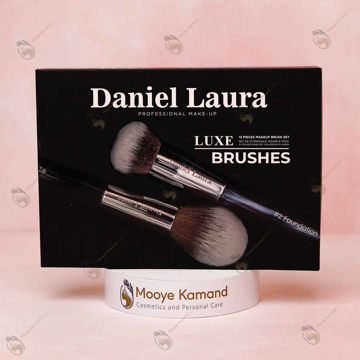 ست براش 12 تیکه صورت و چشم دنیل لورا