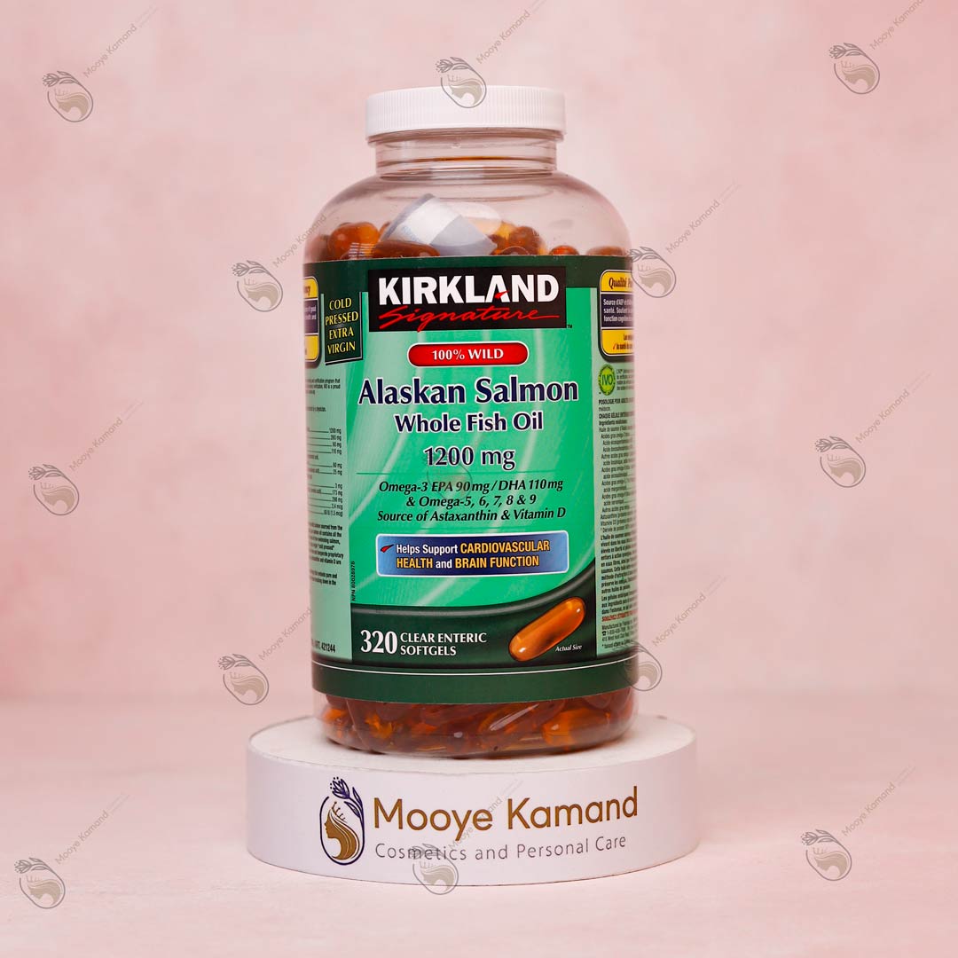 روغن ماهی سالمون آلاسکا کرکلند
