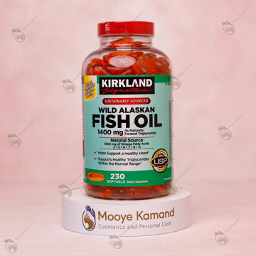 کپسول روغن ماهی آلاسکای وحشی کرکلند
